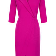 Fee G -7339106- Magenta Pink Crepe Dress – High Res