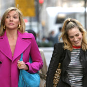 Kim Cattrall and Sarah Jessica Parker On Location For “Sex And The City”