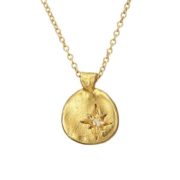 chupi_north_star_necklace_gold