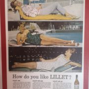 Lillet Vintage Poster
